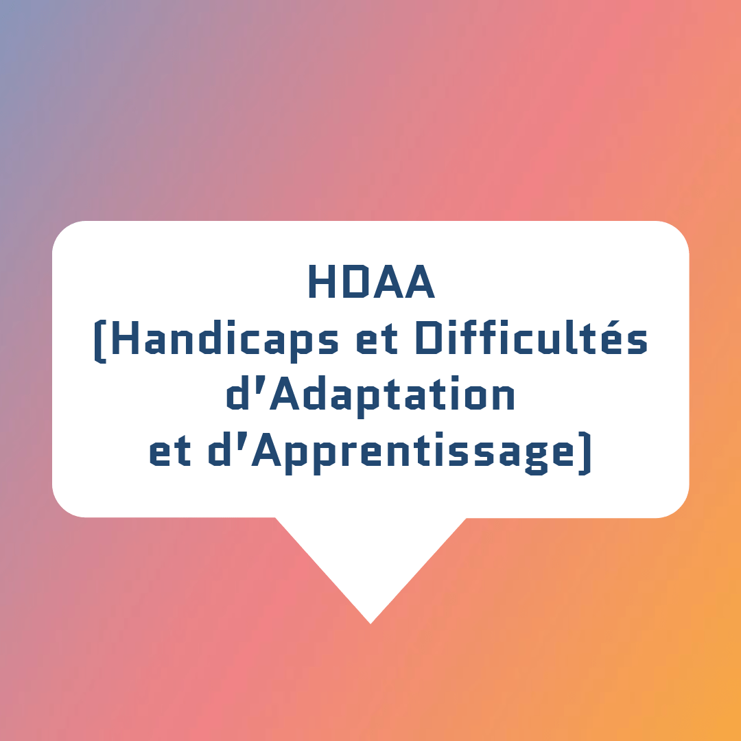 Ici les HDAA (Handicaps et Difficultés d’Adaptation et
d’Apprentissage) : présentation et identification de besoins d’accompagnement.
En classe, les activités autour de la diversité présentent
différentes situations et des réflexions sur certains besoins associés.