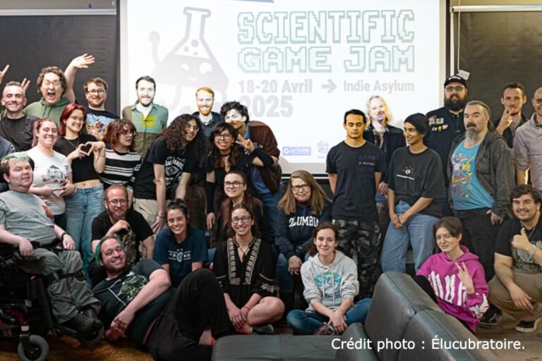 Scientific Game Jam Montréal 2025 : des jeux vidéo au croisement de la science et de l’originalité