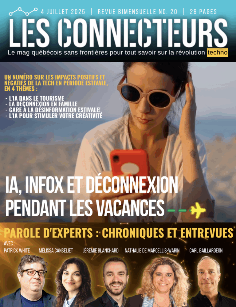 IA, infox et déconnexion pendant les vacances d’été
