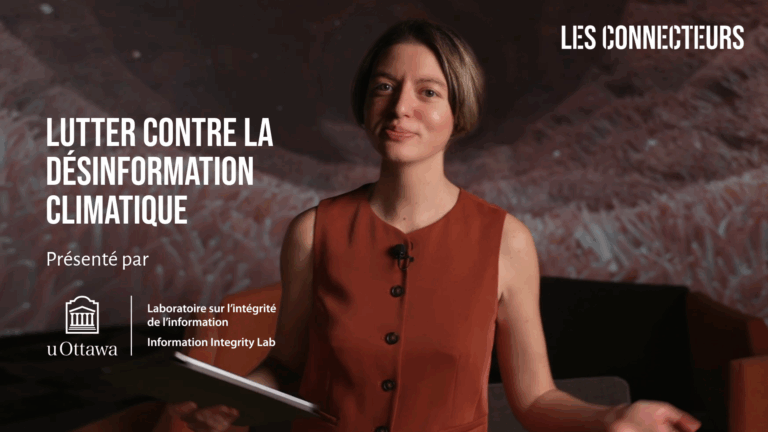 Lutter contre la désinformation climatique